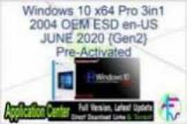 Windows 10 Pro X64 incl Office 2019 pt-BR MAY 2020 {Gen2}